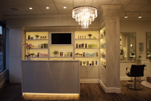 modern aveda hair salon